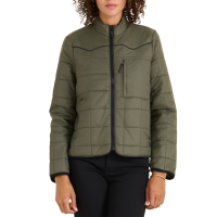 Women's Roark Base Camp Jacket 2024 in Green size Medium | Nylon