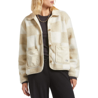 Women's Brixton Delilah Sherpa Jacket 2025 in Khaki size Large | Polyester