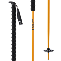 Folkrm Wyeast Ski Poles 2025 in Yellow size 125 | Aluminum