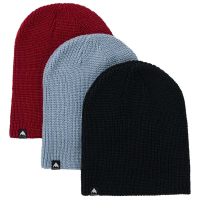 Kid's Burton Recycled DND 3-Pack Beanie Hat 2026 in Red