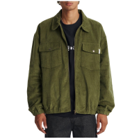 The Critical Slide Society Blackbird Cord Jacket Men's 2024 in Green size Large | Cotton/Denim