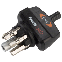 Prestacycle TorqKey Mini Preset Torque Tool with 6 Bits & Holder 2024 size 5Nm | Polyester