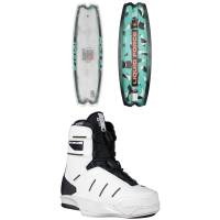 Liquid Force Remedy Wakeboard 2025 - 142 Package (142 cm) + 9-10 Mens in White size 142/9-10