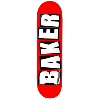 Baker Brand Logo White Skateboard Deck 2026 size 8.6