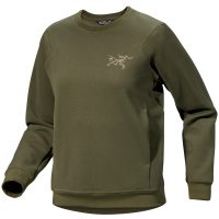 Women's Arc'teryx Aestas Crew 2025 in Green size Small | Nylon