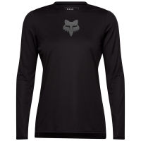 Women's Fox Racing Ranger Long-Sleeve Jersey 2025 in Black size Large | Polyester