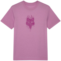 Women's Fox Racing Bark Short-Sleeve Tech T-Shirt 2025 in Purple size X-Large | Cotton/Polyester