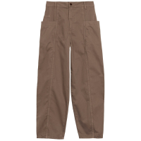 Women's Finisterre Croft Barrel Trouser 2025 Pant in Brown size 30" | Cotton