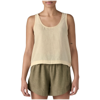 Women's Patagonia Garden Island Top 2025 in Khaki size Medium