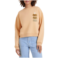 Women's Roark Port Crew 2025 in Orange size Small