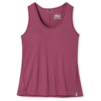 Women's Stio Divide Tank Top 2025 in Purple size Large | Cotton/Polyester