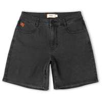 Women's Ripton Hemmed Jorts 2025 in Black size 30" | Spandex/Cotton/Polyester