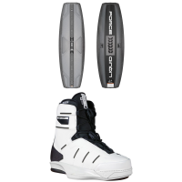 Liquid Force Unity Aero Wakeboard 2025 - 143 Package (143 cm) + 9-10 Mens in White size 143/9-10