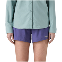 Women's Patagonia Terrebonne Shorts 2025 in Purple size X-Small | Spandex/Polyester/Plastic