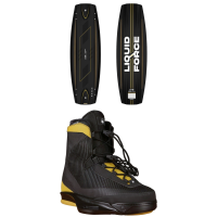 Liquid Force Ethos Wakeboard 2025 - 137 Package (137 cm) + 11-12 Mens size 137/11-12