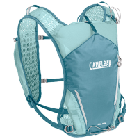 Women's CamelBak Trail Run Vest Hydration Pack 2026 in Blue size 34Oz | Nylon