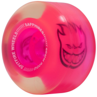 Spitfire 90DU Conical Full Sapphires Neon Pink Skateboard Wheels 2026 size 60