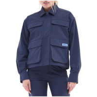 Women's Halfdays Nan Field Jacket 2025 in Blue size X-Small | Nylon/Spandex