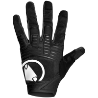 Endura SingleTrack II Bike Gloves 2025 in Black size Medium | Suede/Neoprene
