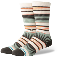 Stance Rockford Crew Socks 2025 in Green size Medium