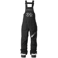 Kid's thirtytwo Basement Bibs Boys' 2025 in Black size Medium | Spandex/Polyester