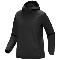 Women's Arc'teryx Sima Pullover Softshell Jacket 2025 in Black size Large | Polyester