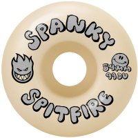 Spitfire Formula Four 99d Spanky Happy Pro Skateboard Wheels 2026 size 54