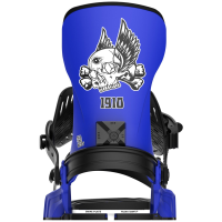 Bent Metal Transfer Snowboard Bindings 2026 in Blue size Large | Aluminum