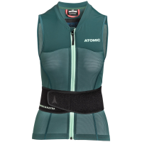 Women's Atomic Live Shield Amid Vest 2025 in Green size X-Small | Lycra