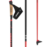 Atomic BCT Ultra QRS Ski Poles 2022 in Red size 130
