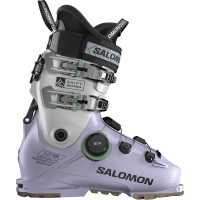 Women's Salomon Shift Supra BOA 105 W Alpine Touring Ski Boots 2026 in Purple size 25.5