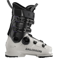 Women's Salomon S/Pro Supra BOA 105 W Ski Boots 2026 in Gray size 25.5 | Leather