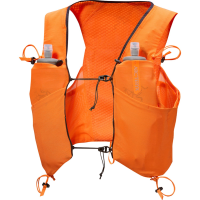 Women's Arc'teryx Norvan 7 Vest Hydration Pack 2026 in Orange size Large | Nylon/Elastane/Polyester