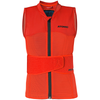 Kid's Atomic Live Shield Amid Jr Protection Vest 2026 in Red size Medium | Lycra