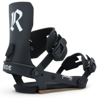 Ride Drone Snowboard Bindings 2026 in Black size Medium | Nylon/Aluminum