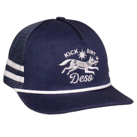 Deso Kick Dirt Trucker Hat 2025 in Navy | Nylon/Cotton/Denim