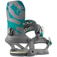 Bataleon Astro AW Snowboard Bindings 2026 in Gray size Medium/Large | Aluminum