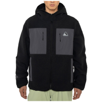 Armada Furtherance Fleece Jacket Unisex 2025 in Black size Medium | Lycra/Polyester