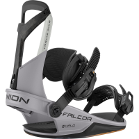 Union Falcor Snowboard Bindings 2026 in Gray size Medium | Nylon