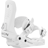 Women's Union Trilogy Snowboard Bindings 2026 in White size Medium | Plastic