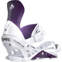 Women's Jones Aurora Snowboard Bindings 2026 in White size Small | Nylon