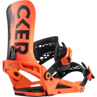 Nidecker Kaon-Pro Snowboard Bindings 2026 in Orange size Medium | Nylon