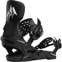 Kid's Jones Asteroid Snowboard Bindings 2026 in Black size Small