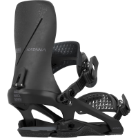 Rome Katana FW Snowboard Bindings 2026 in Black size Medium/Large | Nylon/Aluminum