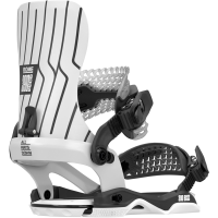 Rome 390 Boss AW Snowboard Bindings 2026 in White size Medium/Large | Nylon/Aluminum