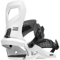 Women's Rome Hydra HW Snowboard Bindings 2026 in White size Medium/Large | Nylon/Aluminum