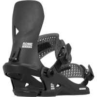 Rome Trace HW Snowboard Bindings 2026 in Black size Medium/Large | Nylon/Aluminum