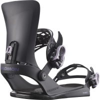 Salomon EDB X Snowboard Bindings 2026 in Black size Large | Nylon