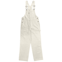 Women's Dickies Service Bib Overalls 2025 in White size Medium | Cotton