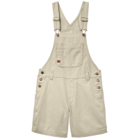 Women's Dickies Bib Shortall 2025 in White size Medium | Cotton
